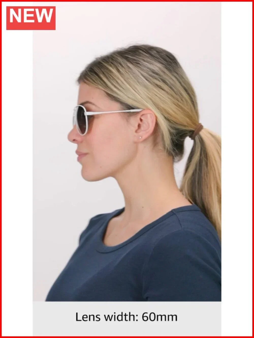 Iconic Aviator Sunglasses with UV400 Protection - Metal Frame